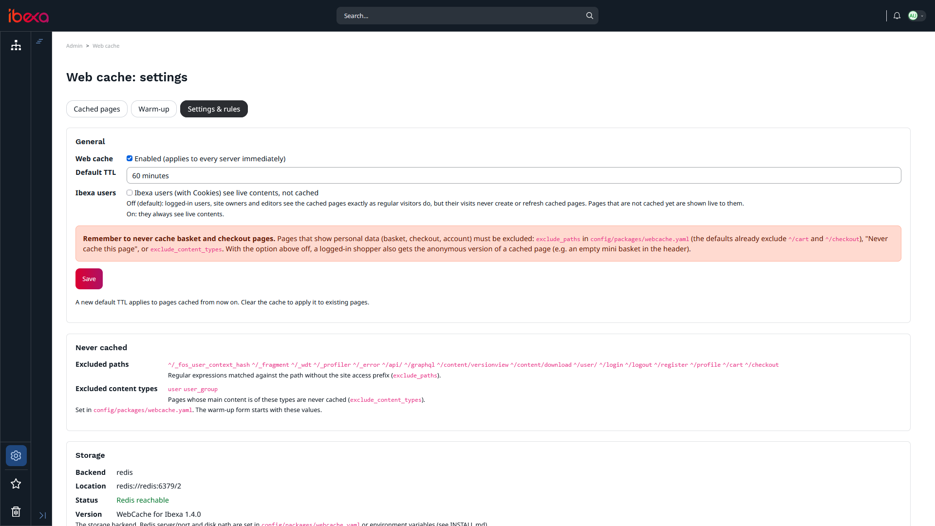 Webcache for Ibexa 4.6 and 5.0